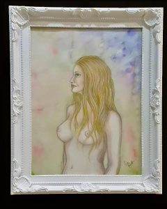 Nude - watercolour